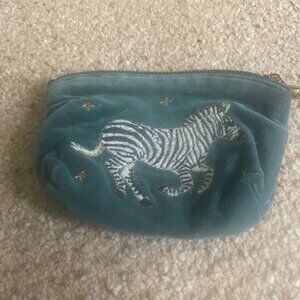 Elizabeth Scarlett zebra coin purse